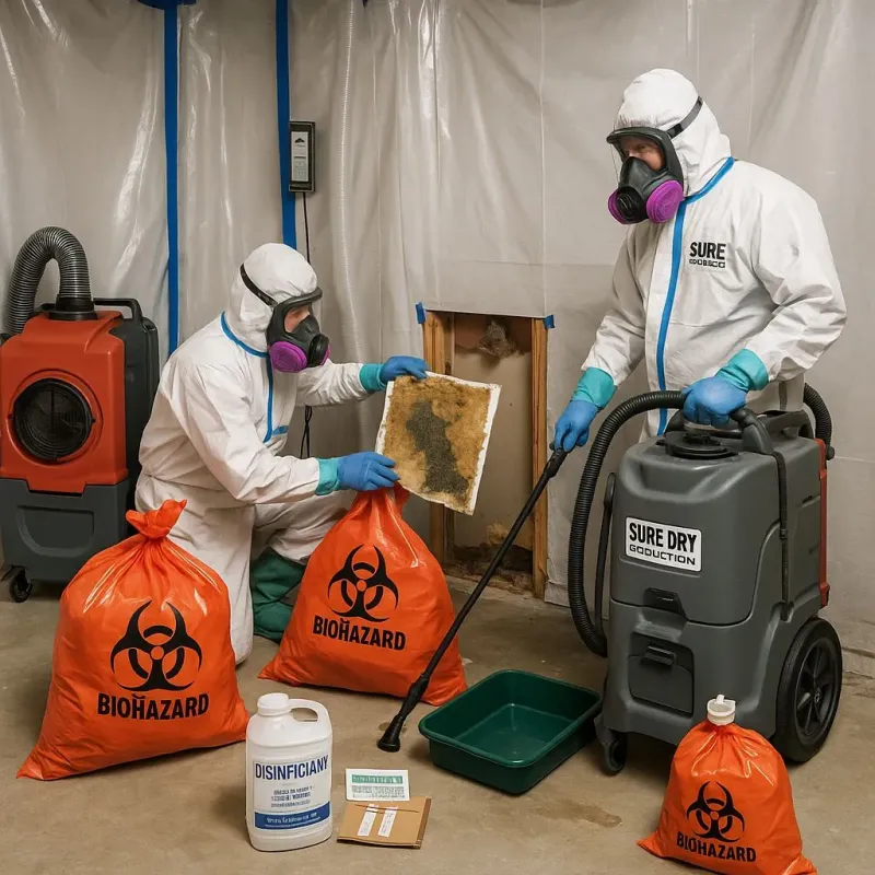 Contaminated Water Handling Protocols process in Wadesboro, NC