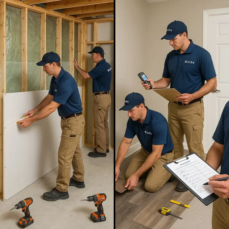 Repairs and Reconstruction process in Wadesboro, NC